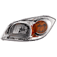 Driver Side Headlight, with Bulb, Halogen, Clear Lens, without Bracket