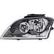 Driver Side Headlight, with bulb, Halogen, Production Date From June 9, 2003, CAPA Certified