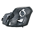 2004 Cadillac CTS - Driver Side Halogen Headlight, With bulb(s), For Models Without Headlight Leveling System, OE Replacement
