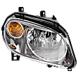 Passenger Side Headlight, with Bulb, Halogen, Clear Lens