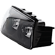 Passenger Side Headlight, with Bulb, Halogen, Clear Lens, CAPA Certified