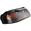 Passenger Side Headlight, with Bulb, Halogen, Clear Lens, CAPA Certified