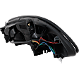 Passenger Side Headlight, with Bulb, Halogen, Clear Lens