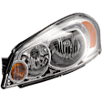 Driver Side Headlight, with Bulb, Halogen, Clear Lens