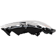 Driver Side Headlight, with Bulb, Halogen, Clear Lens, CAPA CERTIFIED