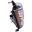 Passenger Side Headlight, with Bulb, Halogen, Clear Lens