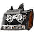 Driver Side Headlight, with Bulb, Halogen, Clear Lens, CAPA Certified