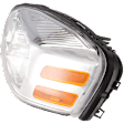 Driver Side Headlight, with Bulb, Halogen, Clear Lens
