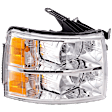 Passenger Side Halogen Headlight, with Bulb, Clear Lens