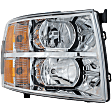 2011 Chevrolet Silverado 1500 - Passenger Side Halogen Headlight, With bulb(s), OE Replacement
