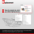2011 Chevrolet Silverado 1500 - Passenger Side Halogen Headlight, With bulb(s), OE Replacement