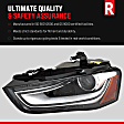 2011 Chevrolet Silverado 1500 - Passenger Side Halogen Headlight, With bulb(s), OE Replacement