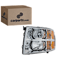 Driver Side Halogen Headlight, with Bulb, Clear Lens
