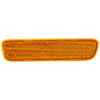 Front, Passenger Side Bumper Reflector