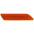 Front, Passenger Side Bumper Reflector