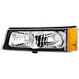 Front, Driver Side Turn Signal Light, Without bulb(s)