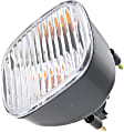 Front, Passenger Side Turn Signal Light, With bulb(s)