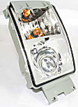Front, Driver Side Turn Signal Light, With bulb(s)