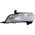 Front, Passenger Side Fog Light, With Bulb, Halogen, With Corner Light