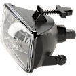 Front, Driver or Passenger Side Fog Light, With Bulb, Halogen, Xtreme Model