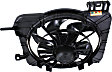 1995-2003 Pontiac Sunfire - Radiator Fan - For Models With Air Conditioning Manual Controls