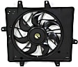 Radiator Fan - Fan Blade, Motor and Shroud, 4 Cyl., 2.4L Engine