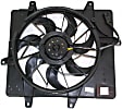 Radiator Fan - Fan Blade, Motor and Shroud, 4 Cyl., 2.4L Engine