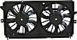 OE Replacement Radiator Fan, Dual fan