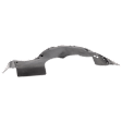 Front, Passenger Side Fender Liner, Inner Section, 4WD