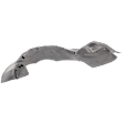Front, Driver Side Fender Liner, Inner Section, 4WD