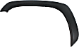 Front, Driver Side Fender Flares, Textured Black; OE Style