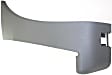 Front, Passenger Side, Lower Section Fender Trim, Textured Gray