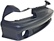 1987-1993 Ford Mustang - Front Primed Bumper Cover, GT Model, 8 Cyl., 5.0L Engine, With Emblem Provision