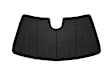 DFSZVSCH7469D Sun Shade - Gray, Vinyl/Suede, Custom Fit, Sold individually