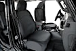 HAZXV4 Rear Seat Cover, Black, Made of Neoprene, Plain Design, 60/40 split Holda Series