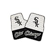 HN6TVT Flat Floor Mat, Silver and Black Made of 50 Percent Polyester 30 Percent Nylon 20 Percent Vinyl
