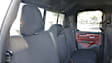 HVQC6M Front Row Seat Cover, Black, Made of Neoprene, Plain Design, 40/20/40 Holda Series