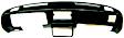 1978 Chevrolet Monte Carlo - Dash Cover, Black, 2 Speaker With Inset, Molded; Overlay Over Factory Dash, Dash Cap Series - Front