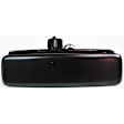Front, Driver Side Smooth Black Exterior Door Handle, Without Key Hole