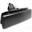 Front, Driver Side Smooth Black Exterior Door Handle, Without Key Hole