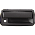 1994-2004 Chevrolet S10 - Front, Passenger Side Textured Black Exterior Door Handle, With Key Hole
