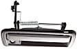 1994-2004 Chevrolet S10 - Front, Passenger Side Textured Black Exterior Door Handle, With Key Hole