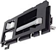 Front, Passenger Side Chrome lever Interior Door Handle, With Door Lock Button