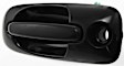 Front, Driver Side Smooth Black Exterior Door Handle, With Key Hole