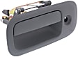 2004 Chevrolet Express 2500 Base - Front, Driver Side Textured Gray Exterior Door Handle, With Key Hole