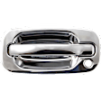 2004 GMC Yukon - Front, Driver Side Chrome Exterior Door Handle, With Key Hole