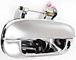 Front, Driver Side Chrome Exterior Door Handle, With Key Hole, Sport Utility