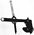 Front, Driver Side Manual Window Regulator, Hand-Crank Type