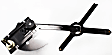 Front, Driver Side Manual Window Regulator, Hand-Crank Type