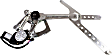 Front, Passenger Side Window Regulator, Power, with Motor